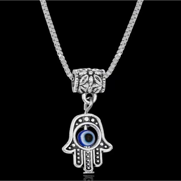 Eye of God Necklace Metal Chains Necklace - Picture 1 of 9